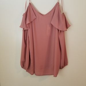 Mauve/ Rose blouse